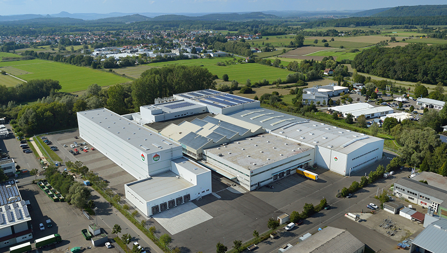 IE master plan and general management for an expansion construction for a food production system. Hügli, Radolfzell.