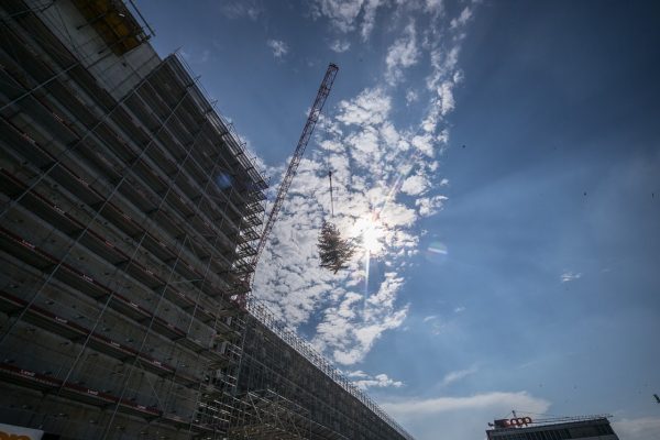 Coop Schafisheim: Aufrichte auf der grössten privaten Baustelle