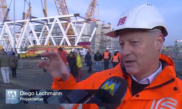 Coop Schafisheim: Meilenstein auf der grössten privaten Baustelle der Schweiz